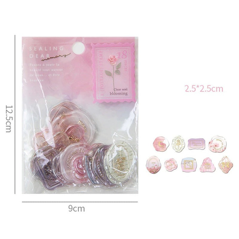 Blooming Pink - 18Pcs/Set