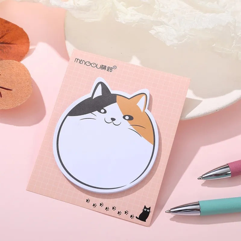 Cute Cat Sticky Memo Pad