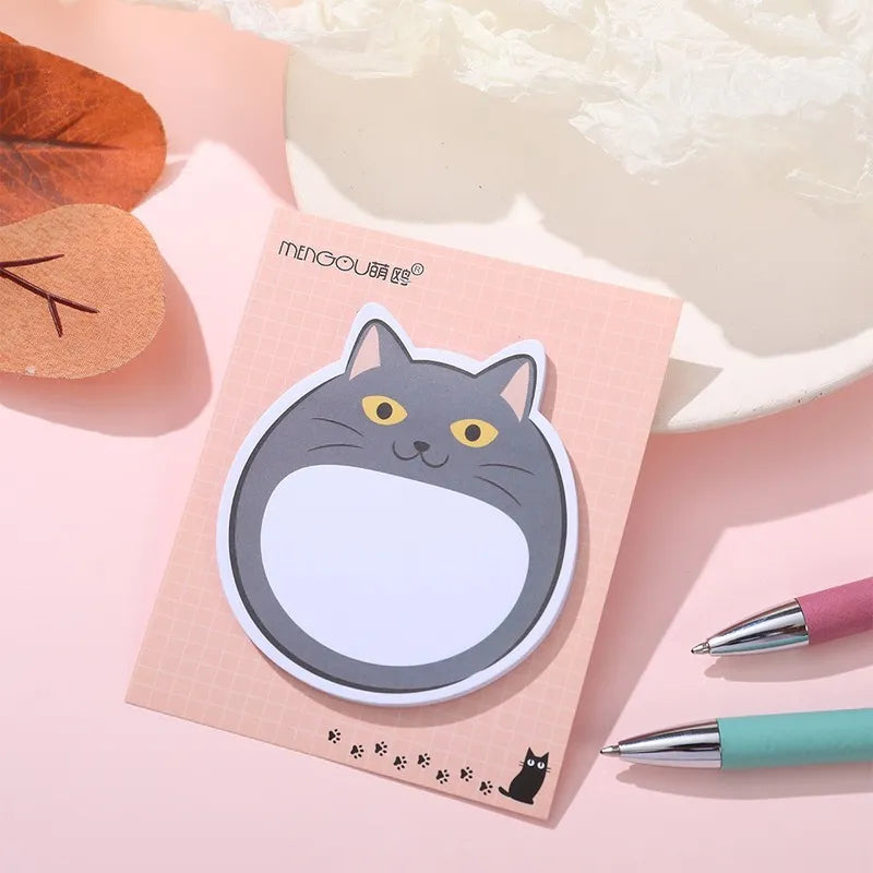 Cute Cat Sticky Memo Pad