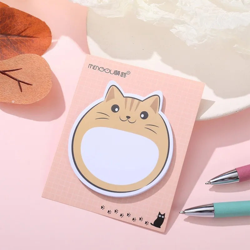 Cute Cat Sticky Memo Pad
