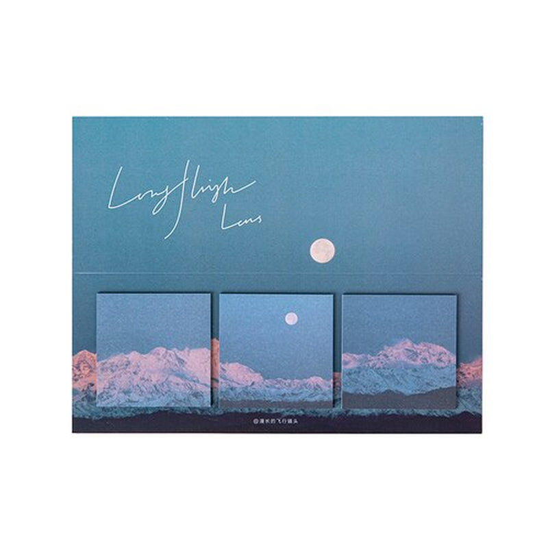 Sticky Memo Pad Packs - Sky & Sea views