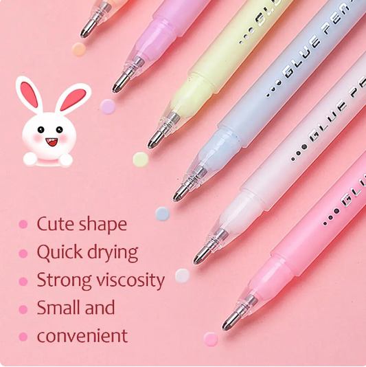 Pens - Glue Dot Macaron Pens