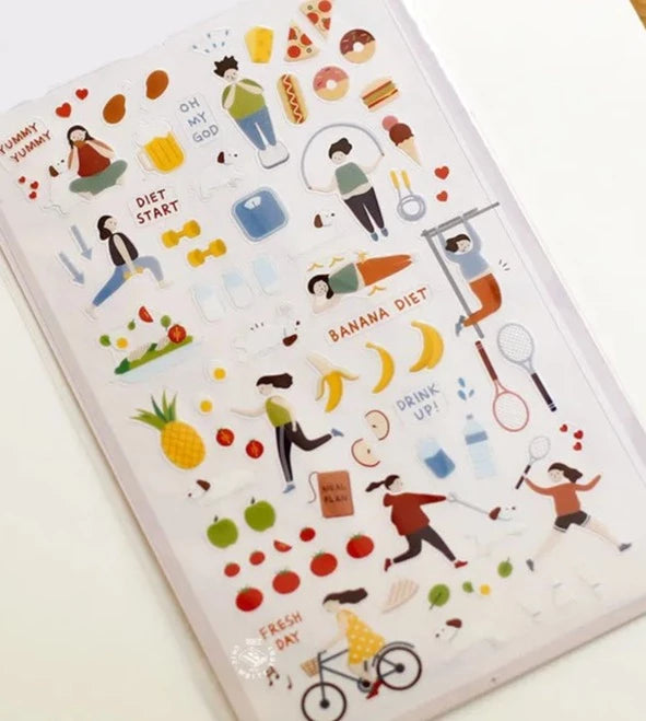Workout Stickers